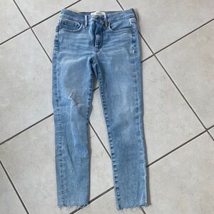 Denim Forum | The Nico Mid Rise Skinny Crop